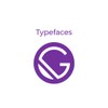 Logo de Gatsby y Typefaces